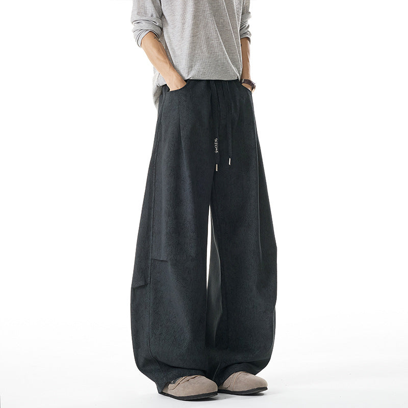 Women Casual and Loose Fabric Pants Mune Fashion