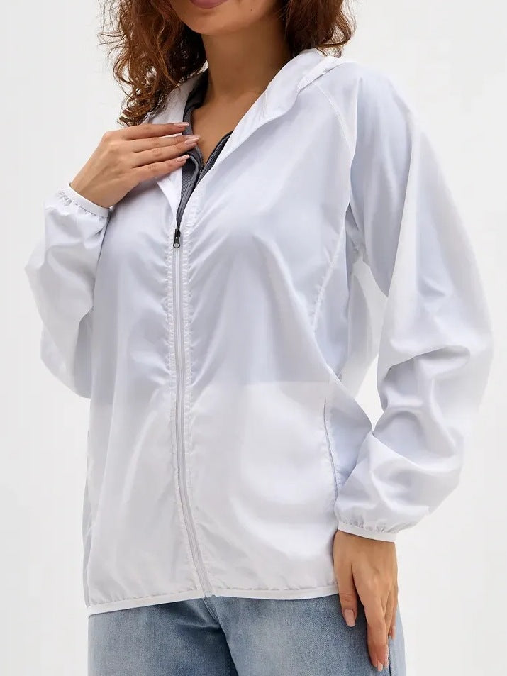 Women's Lightweight Sports Jacket with Hood