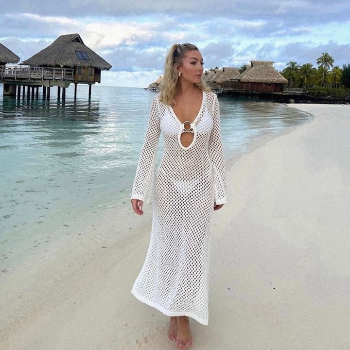 Women elegant beach sarong Mune Fashion