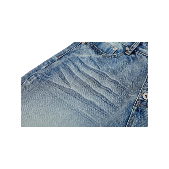 Women's Trendy Denim Shorts with Loose Fit Mune Fashion