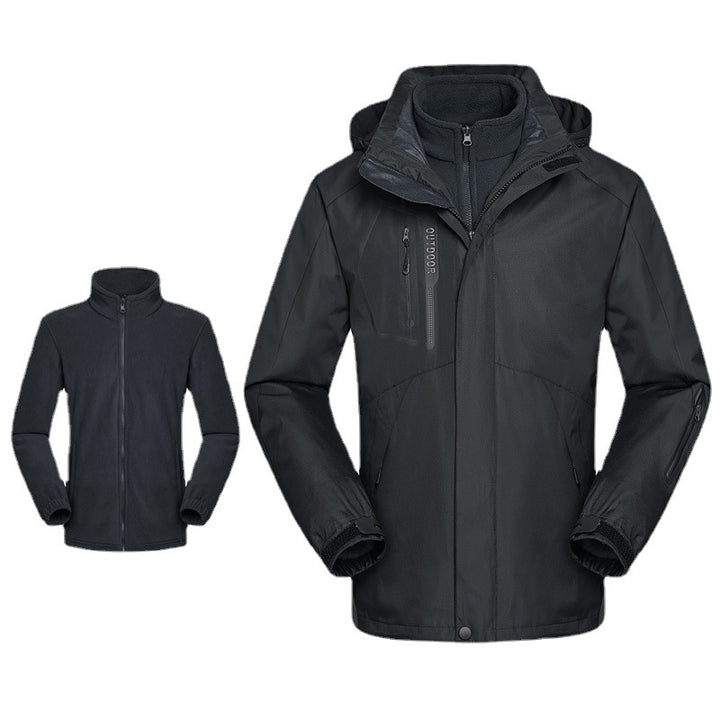 Men's breathable and waterproof softshell outdoor jacket with welded seams and multifunctional pockets Mune Fashion