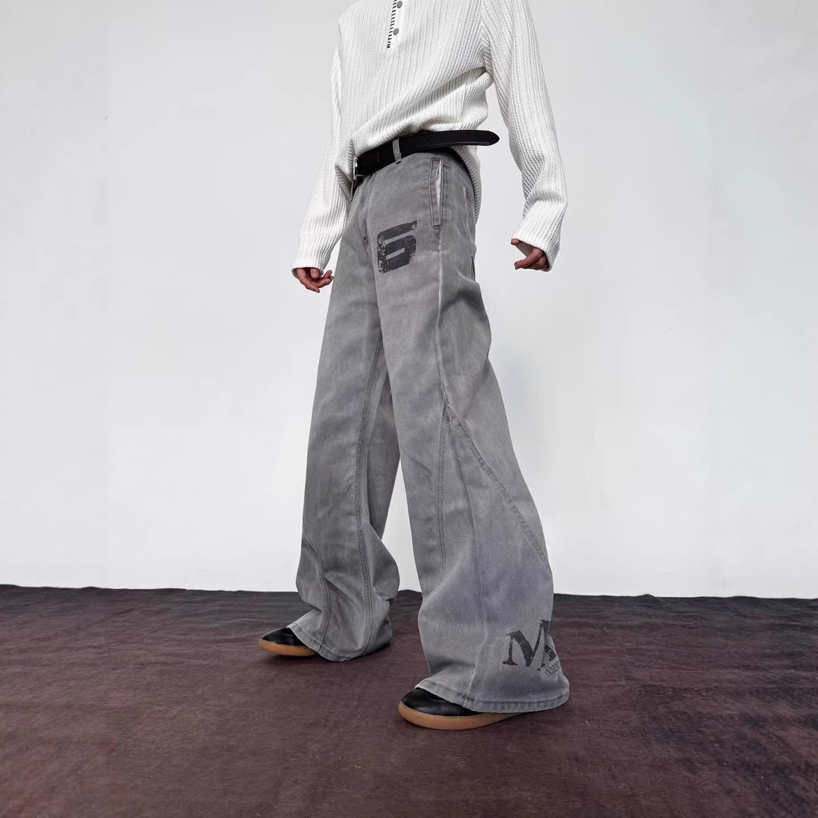 Men's Casual Wide Leg Pants Mune Fashion