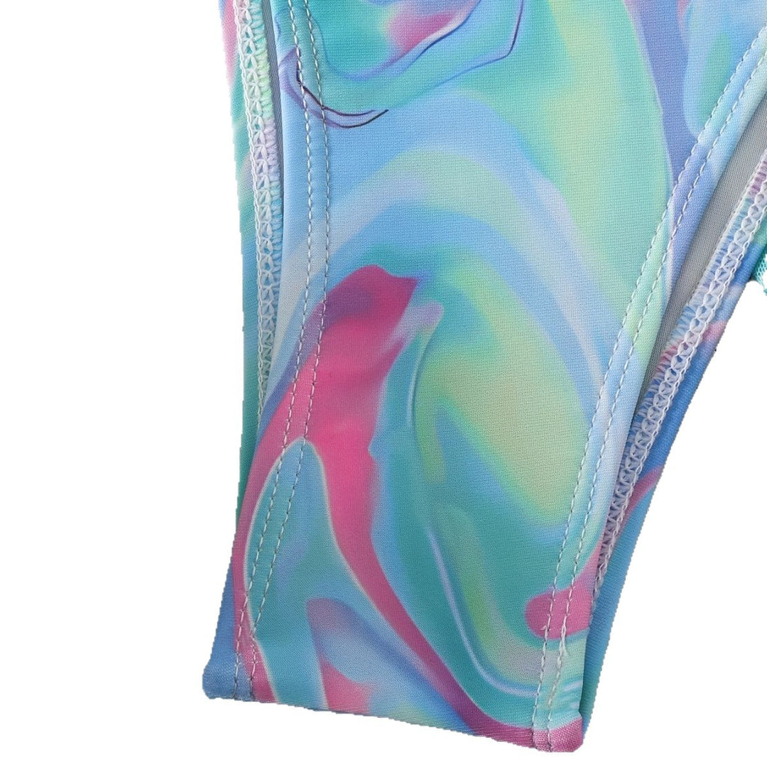 Women's Triangle Bikini with Playful Wrap Skirt Mune Fashion