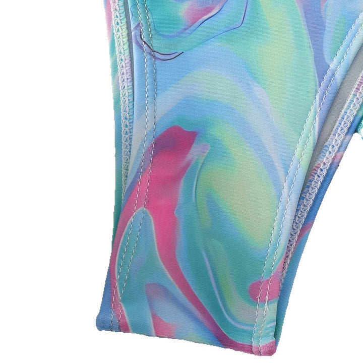 Women's Triangle Bikini with Playful Wrap Skirt Mune Fashion
