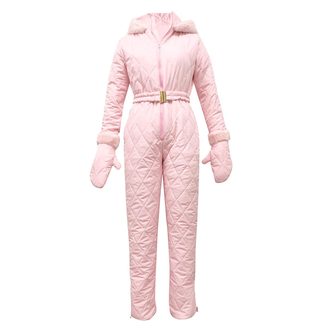 Elegant Women's Winter Jumpsuit Warm
