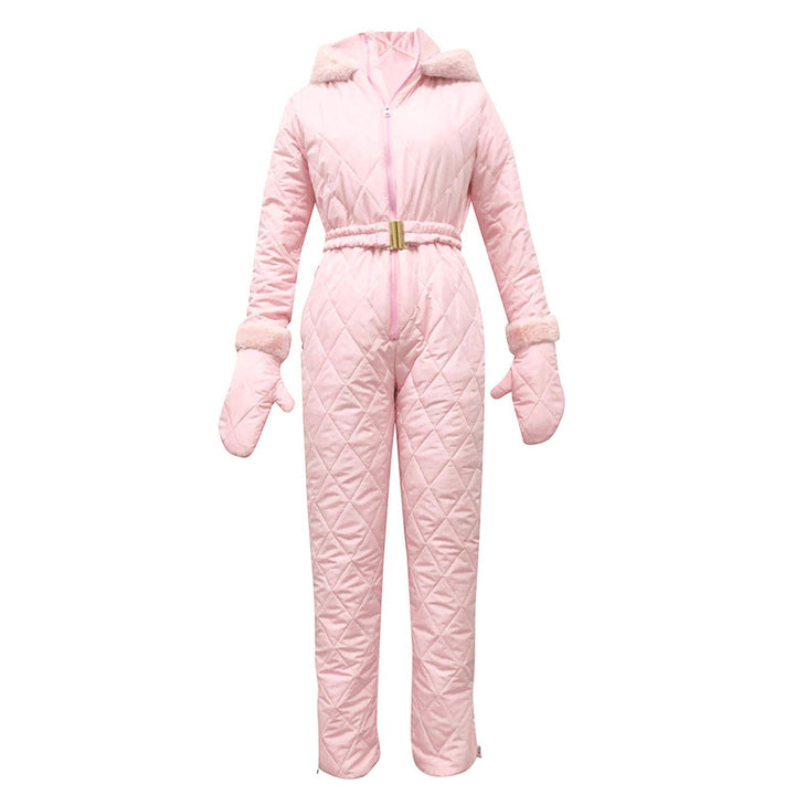 Elegant Women's Winter Jumpsuit Warm