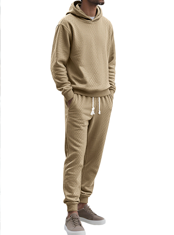 Men's Structured Lounge Set with Hoodie and Joggers Mune Fashion