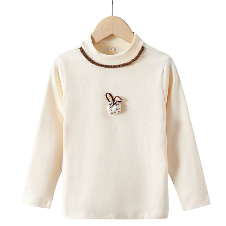 Girls Long Sleeve Shirt with Pretty Details Mune Fashion