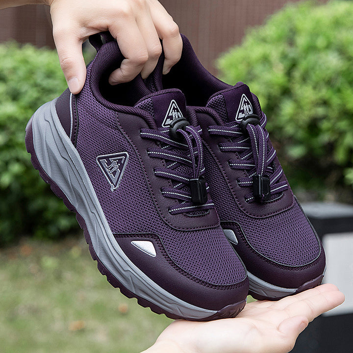 Unisex nan robust breathable outdoor sneakers with shock-absorbing sole Mune Fashion