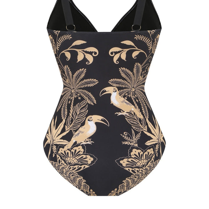 Women's swimsuit with elegant wrap skirt Mune Fashion