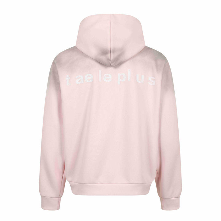 Women's zip hoodie with embroidered unicorn motif and music patch Mune Fashion