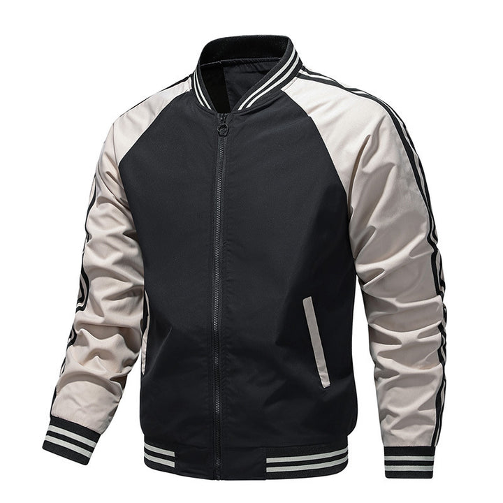 Men's Sporty Retro Bomber Jacket Mune Fashion