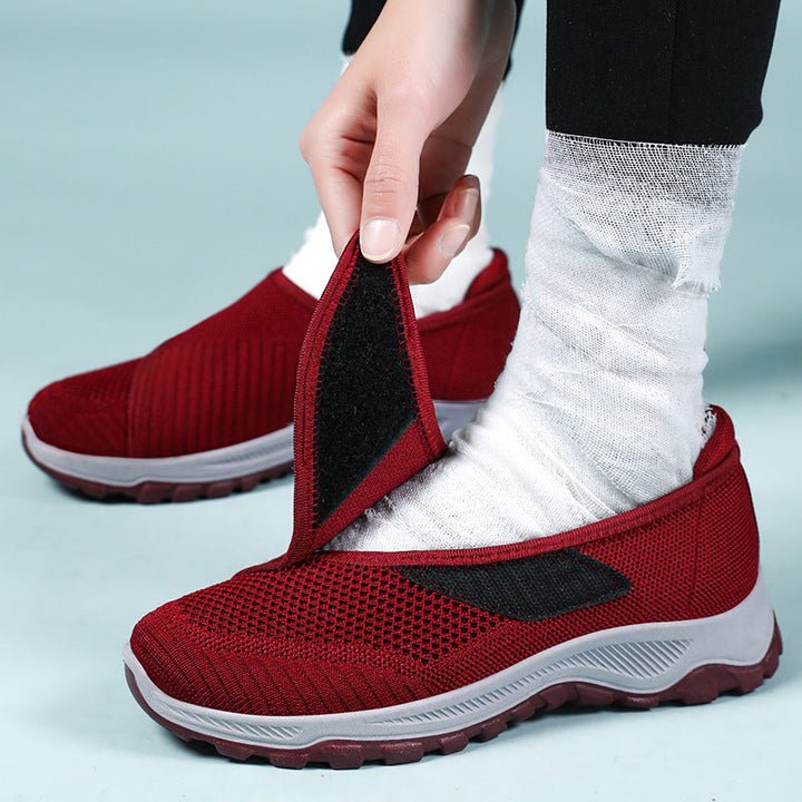 Women's Breathable Slip-On Sneakers Mune Fashion
