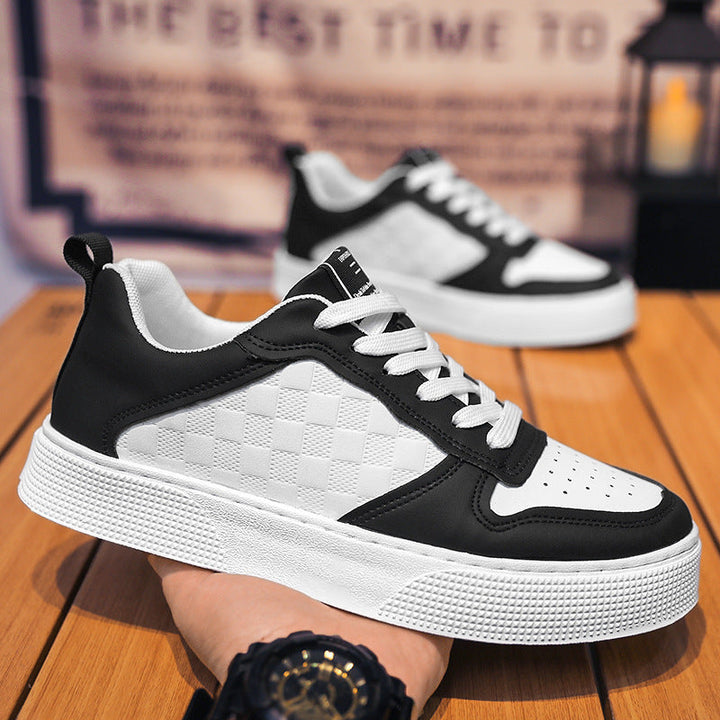 Women’s sneakers with stylish check pattern and cushioning sole Mune Fashion