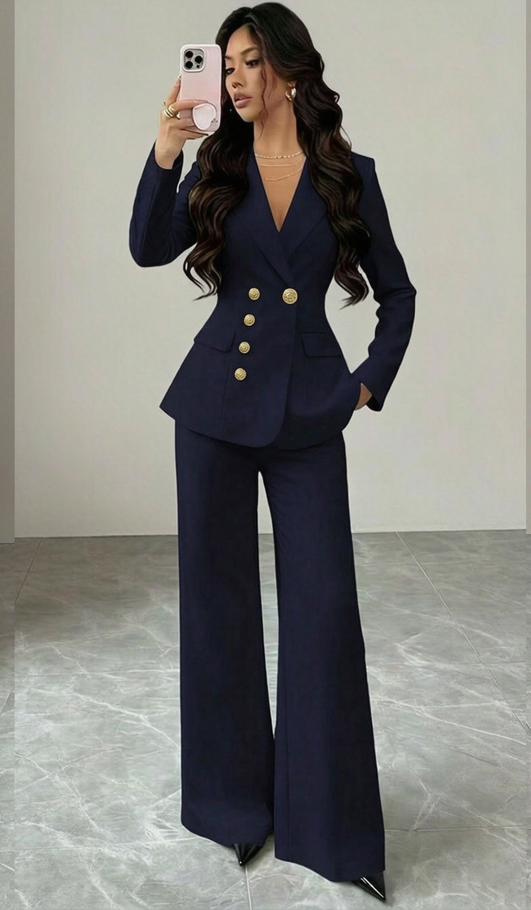 Women Elegant Blazer in Vintage Style Mune Fashion