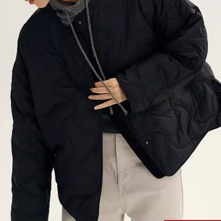 Women's reversible jacket with high collar Mune Fashion
