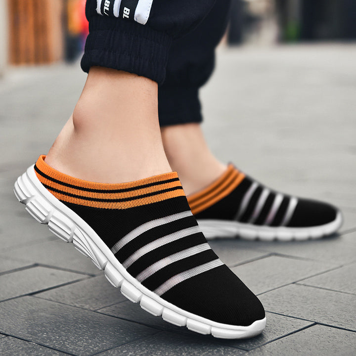 Unisex nan lightweight knit mule with contoured comfort sole and flexible profile outsole Mune Fashion