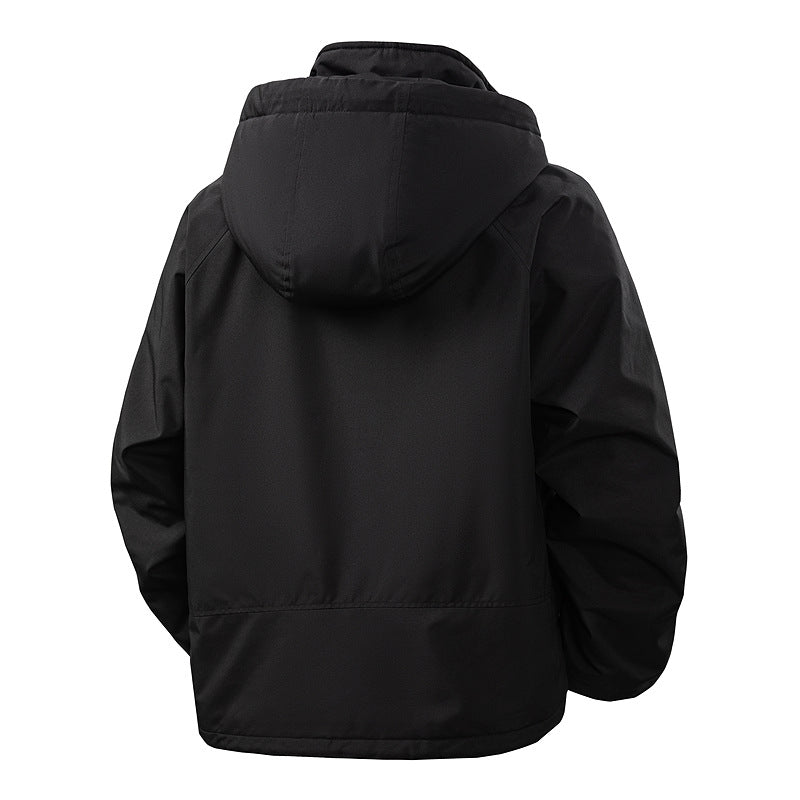 Men's Hooded Jacket with Inner Teddy Lining Mune Fashion