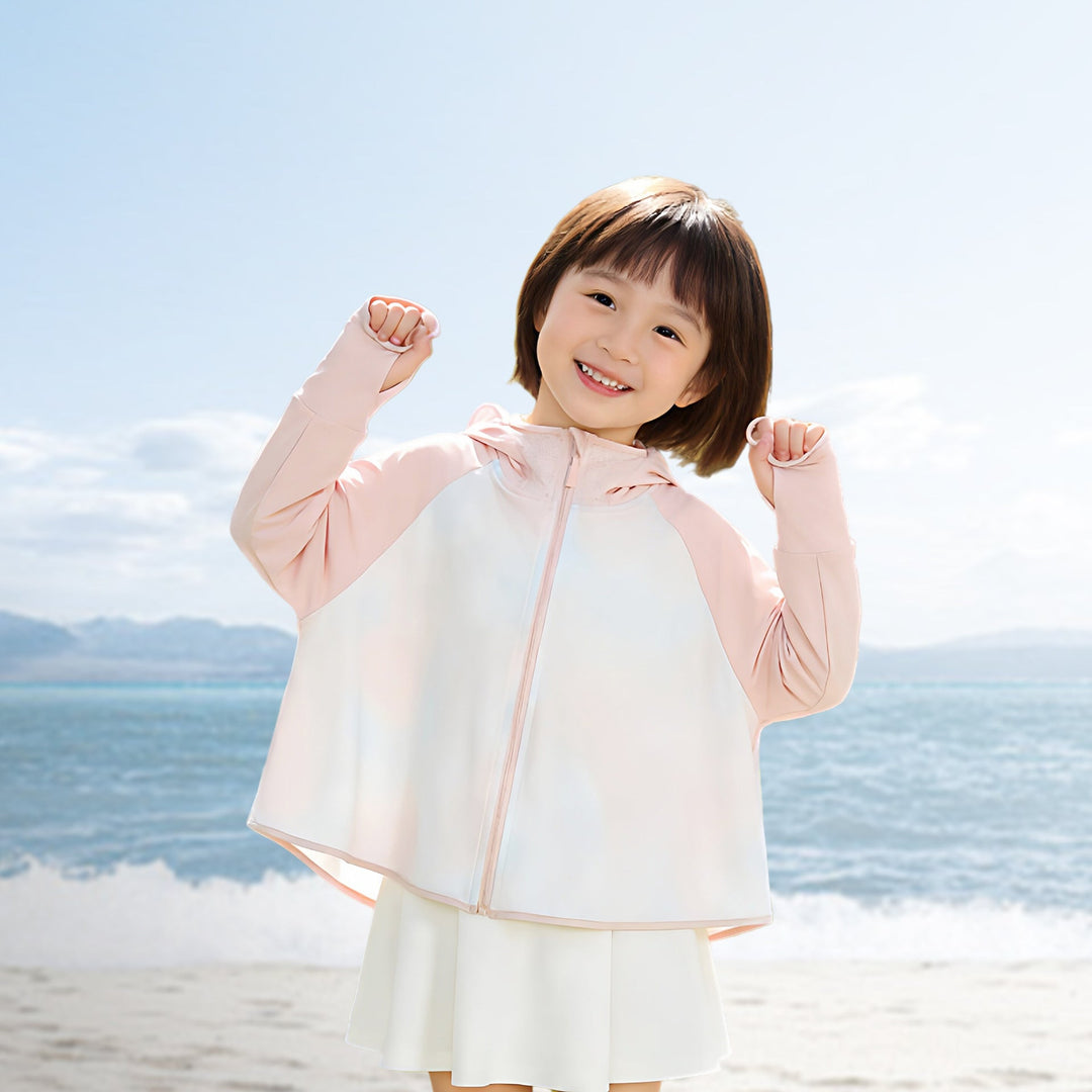 Children's UV protection jacket with hood and breathable material Mune Fashion
