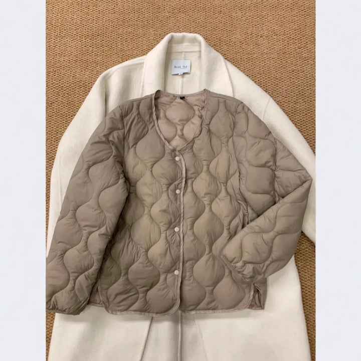 Women Elegant, padded quilted jacket Mune Fashion