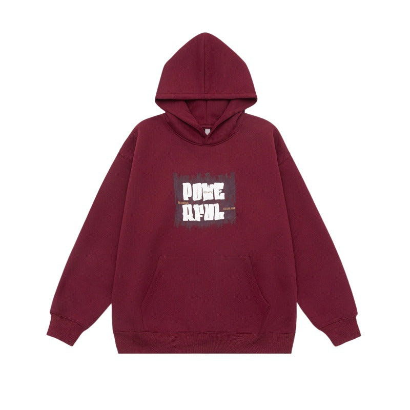 Unisex Oversized Hoodie with Kangaroo Pocket and Distinctive Front Print Mune Fashion