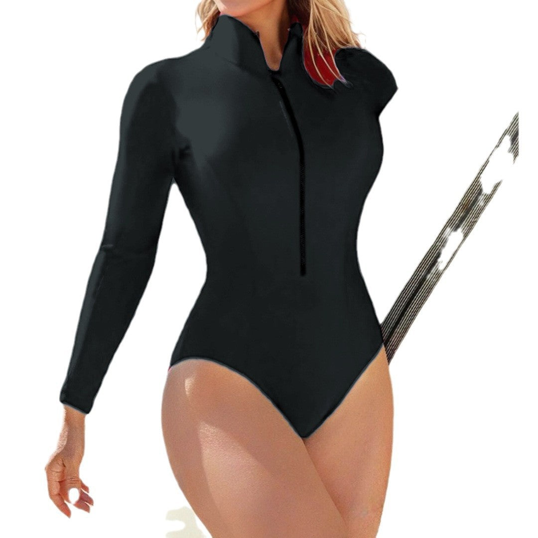 Women's Long Sleeve Swimsuit Mune Fashion