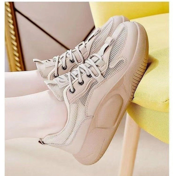 Women's Sporty Sneakers with Breathable Mesh Upper and Comfortable Sole Mune Fashion