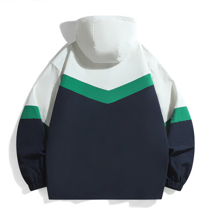 Men's Sporty Transition Jacket with Hood Mune Fashion