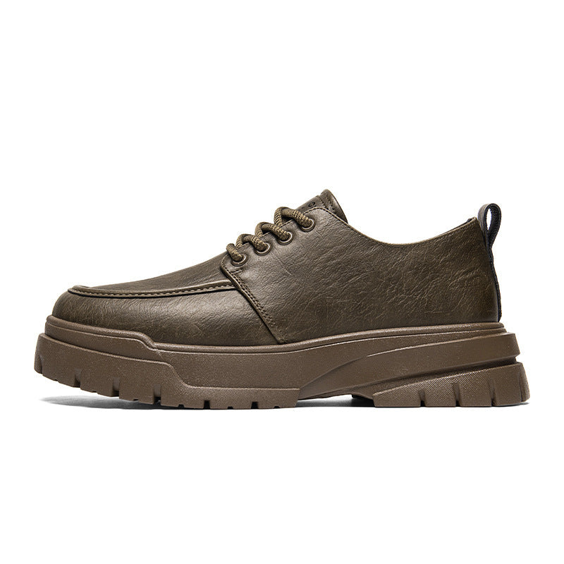 Men's Urban Platform Derby with Padded Shaft and Grippy Off-Road Sole Mune Fashion