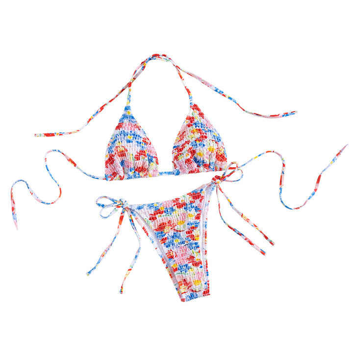 Women's bikini set with colorful pattern mix Mune Fashion