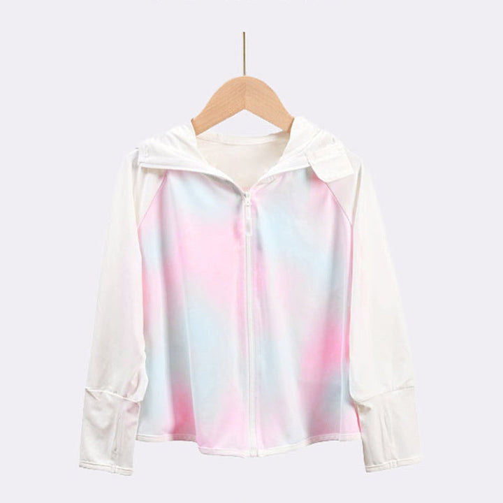 Girls functional UV protection jacket with hood Mune Fashion