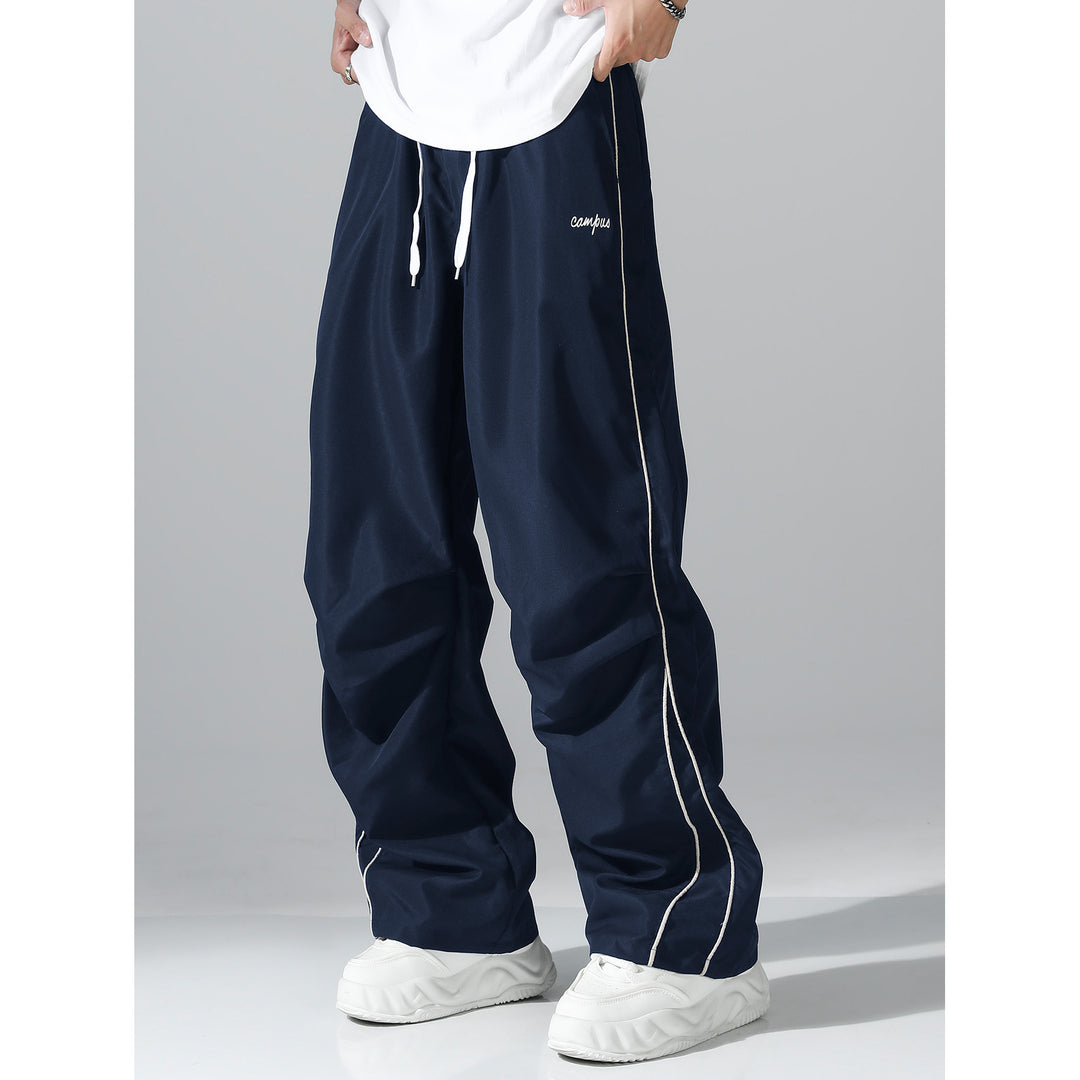 Men Comfortable Leisure and Sports Pants with Elastic Waistband and Side Pockets Mune Fashion