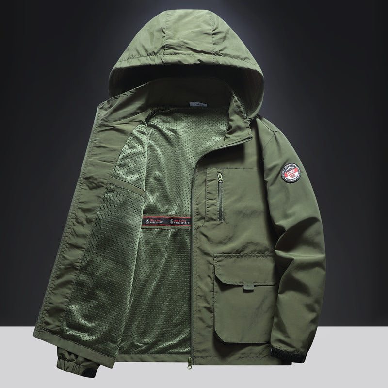 Men's Multifunctional Transition Jacket with Side Pockets Mune Fashion