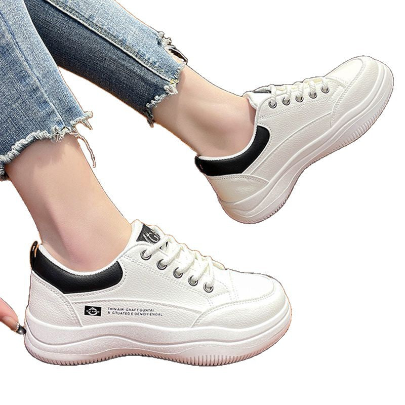 Women's Casual Sneakers with Breathable Surface Structure and Cushioned Sole Mune Fashion