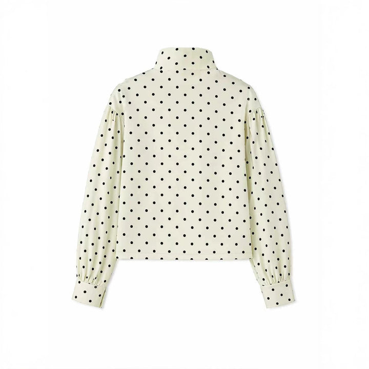 Women's Trendy Polka Dot Bomber Jacket Mune Fashion