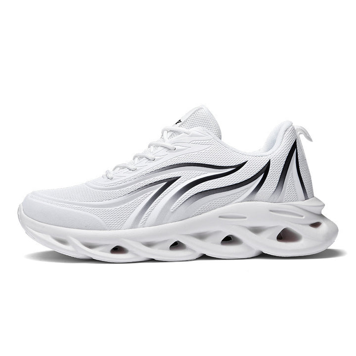 Men's nan sporty running shoes with innovative hollow sole and breathable mesh fabric Mune Fashion