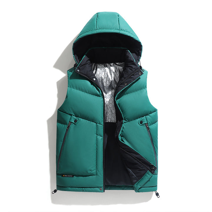 Men's Warm Lined Padded Vest Mune Fashion