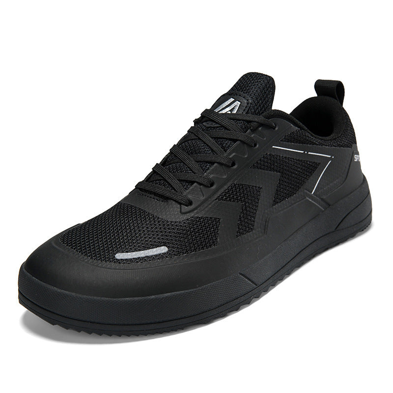 Unisex nan urban breathable mesh sneakers with serrated grippy outsole and padded entry Mune Fashion
