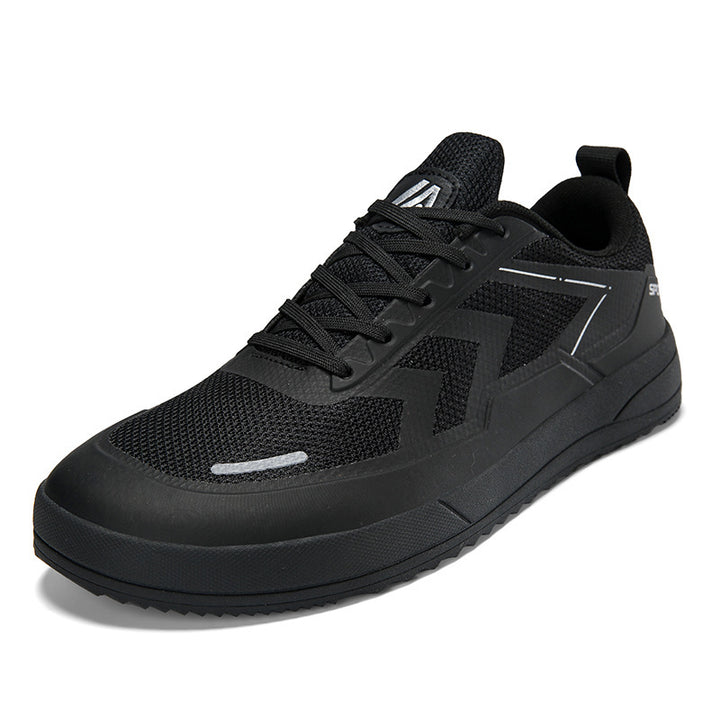 Unisex nan urban breathable mesh sneakers with serrated grippy outsole and padded entry Mune Fashion