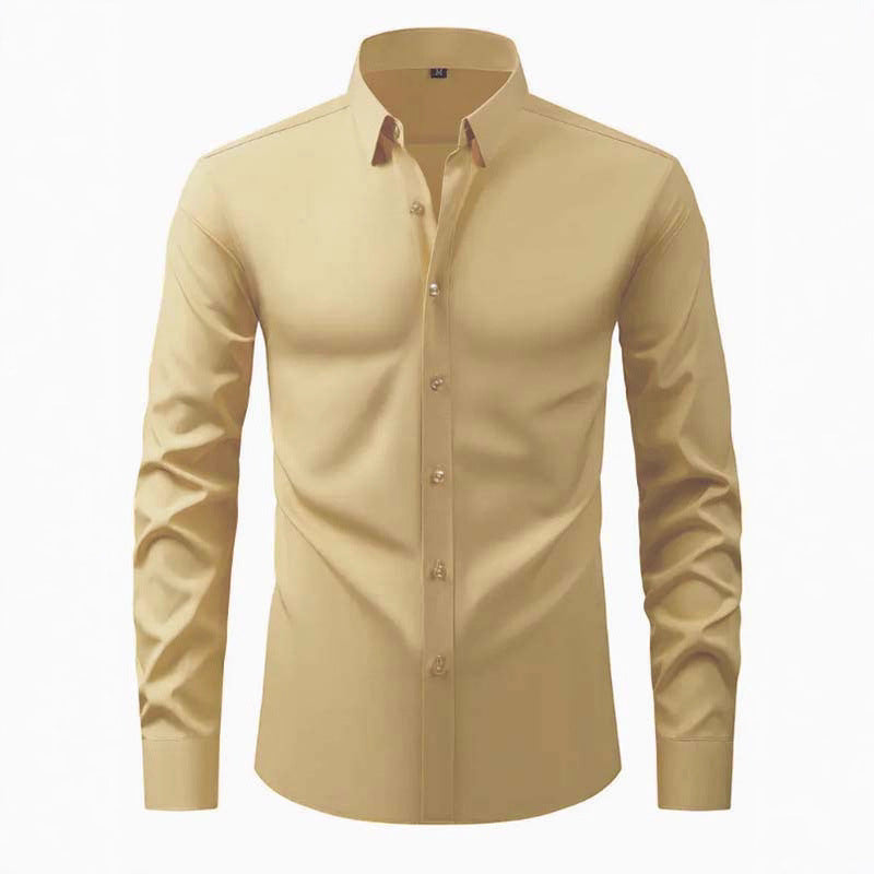 Men's long-sleeved shirt with innovative cut and modern design Mune Fashion