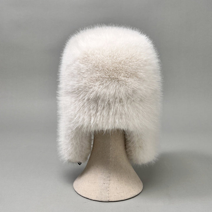 Ladies Luxurious Faux Fur Ushanka with Ear Flaps and Warming Lining Mune Fashion