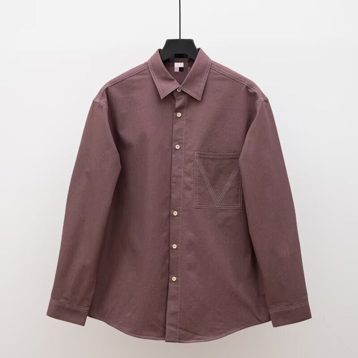 Men's Casual Shirt with Pockets Mune Fashion