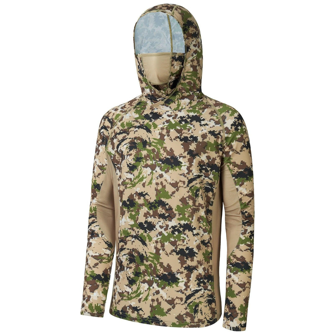 Men's Functional Hooded Shirt with UV Protection