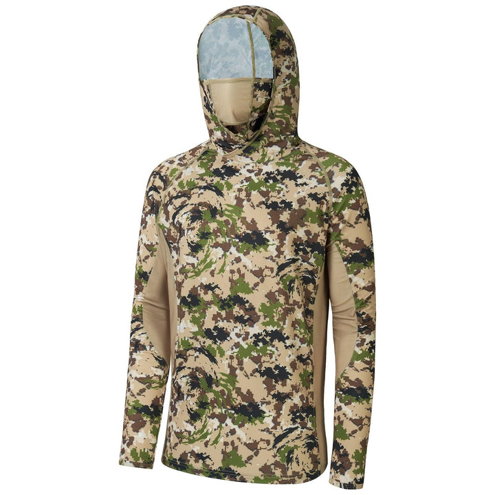 Men's Functional Hooded Shirt with UV Protection
