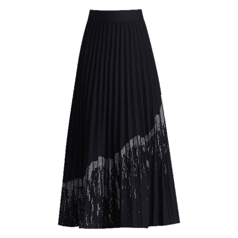 Women Pleated Skirt Mune Fashion