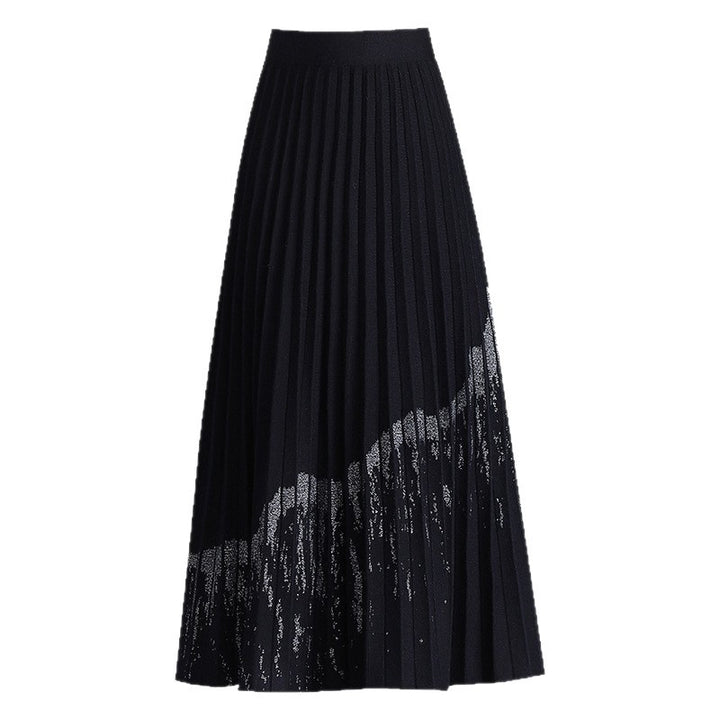 Women Pleated Skirt Mune Fashion