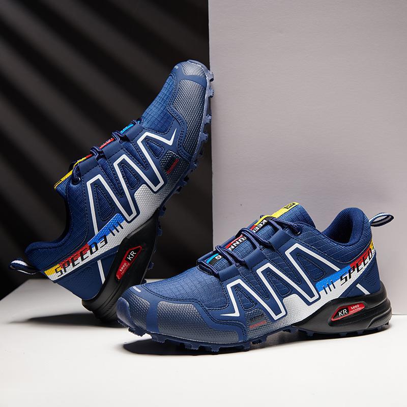 Men's trail running sneakers with a grippy outsole and supportive side frame Mune Fashion