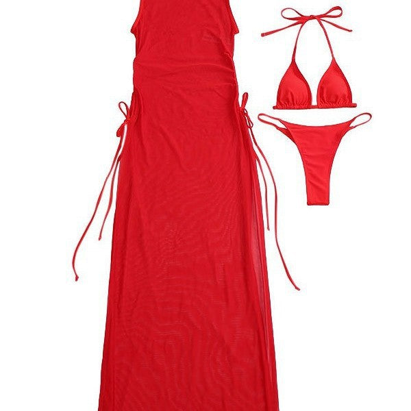 Women's Casual Beach Dress with Adjustable Straps Mune Fashion