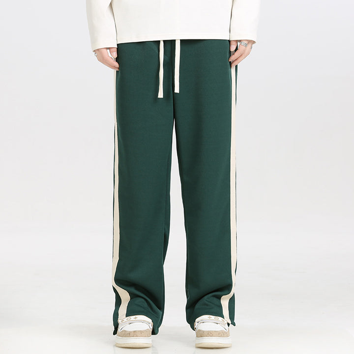 Men's Sporty Lounge Pants with Side Stripes Mune Fashion