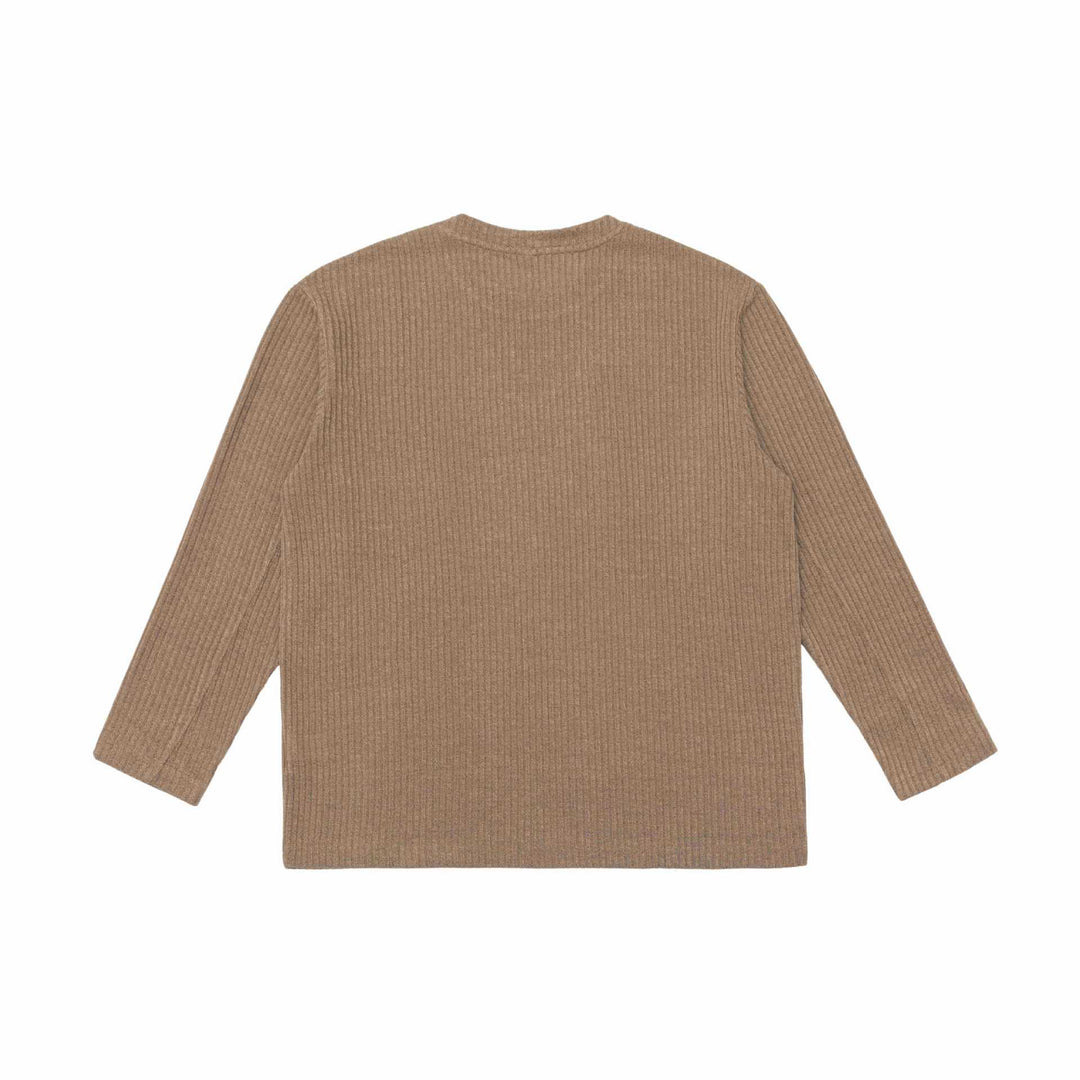 Unisex Ribbed Round Neck Sweater made of fine knit with Relaxed Fit Mune Fashion
